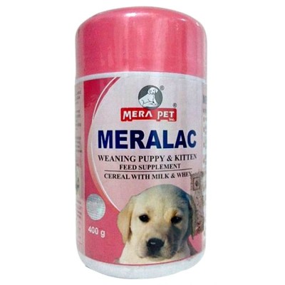 Mera pet Meralac Feed Supplement For Puppy And Kitten 400gm